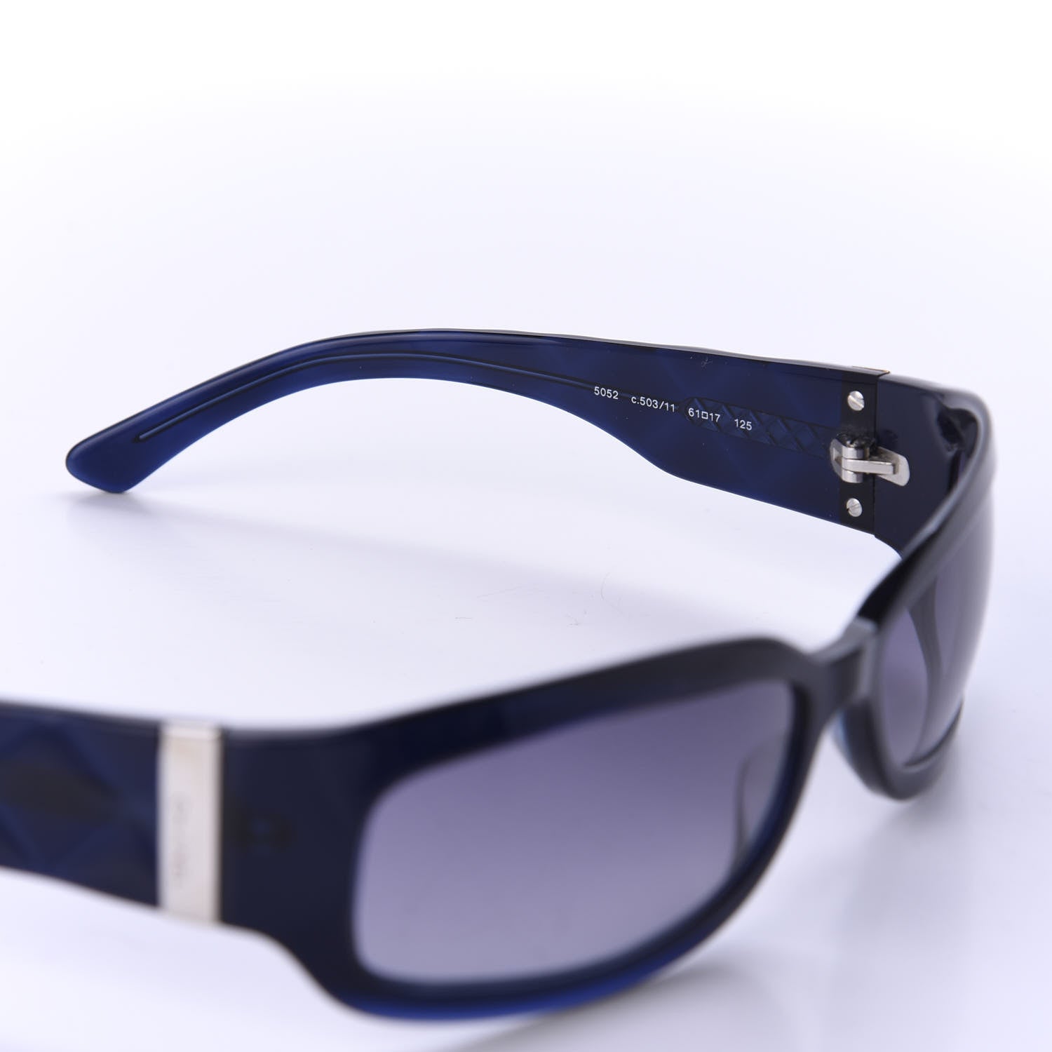 Chanel Quilted CC Sunglasses 5052 Navy 6 of 7