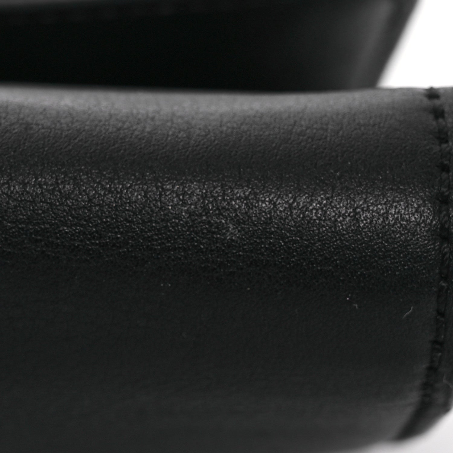 Versace Grained Calfskin Virtus Wallet On Strap Black 12 of 15