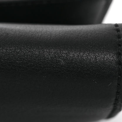 Versace Grained Calfskin Virtus Wallet On Strap Black 12 of 15