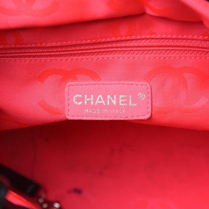 Chanel Calfskin Quilted Medium Cambon Tote Black White 6 of 17