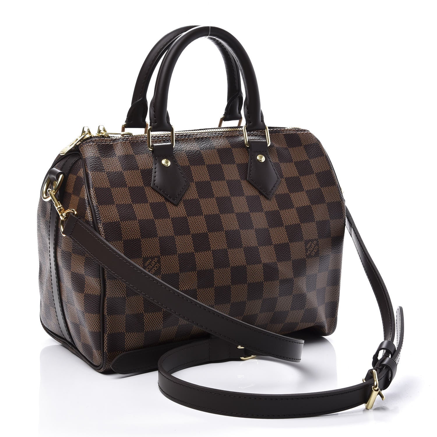 Louis Vuitton Damier Ebene Speedy Bandouliere 25 2 of 9