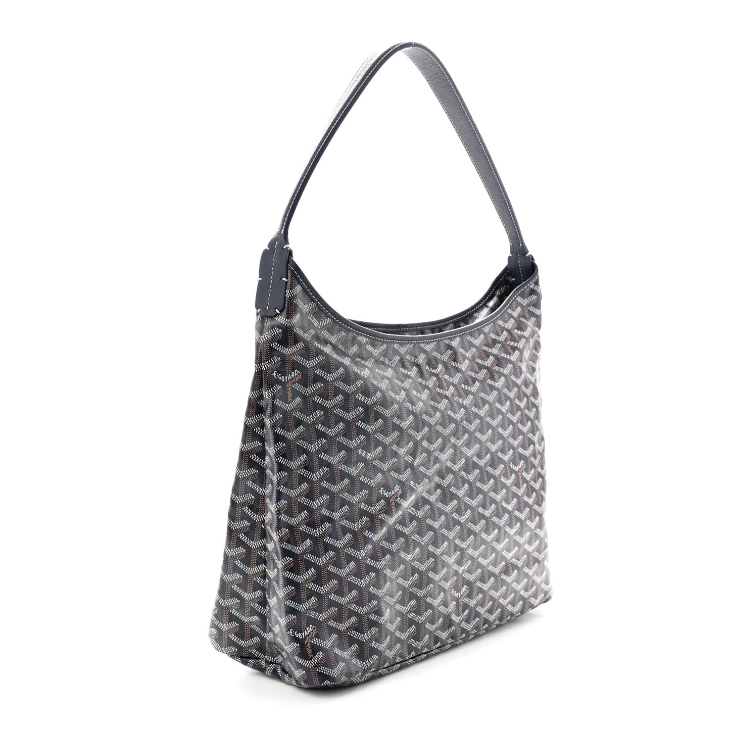 Goyardine Boheme Hobo Navy Blue