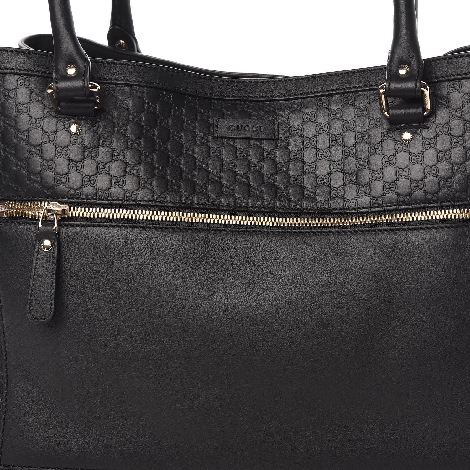 Gucci Soft Microguccissima Large Tote Black 9 of 13