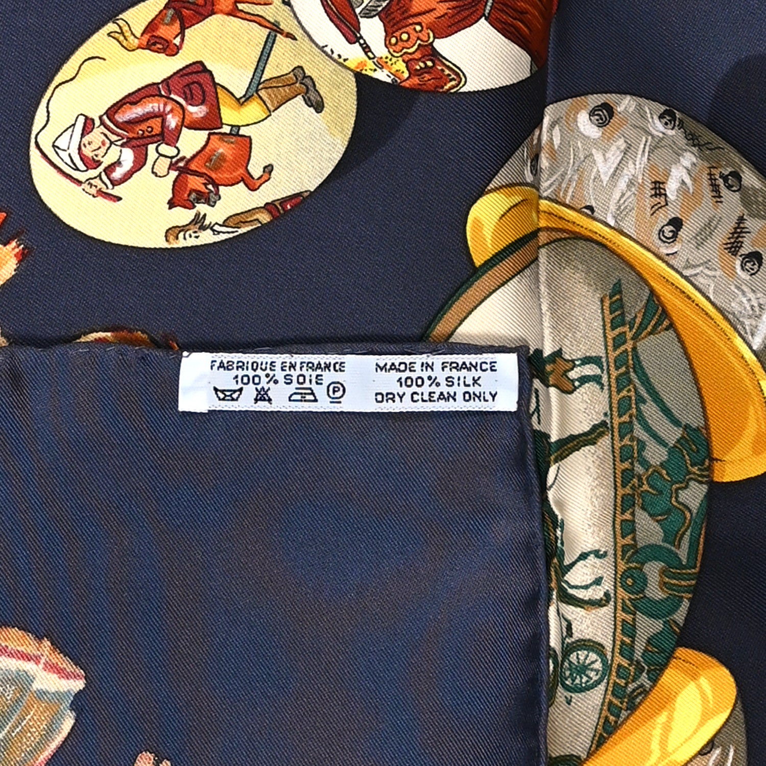 Hermes Silk Couvee d'Hermes Scarf 90 Multicolor 2 of 3