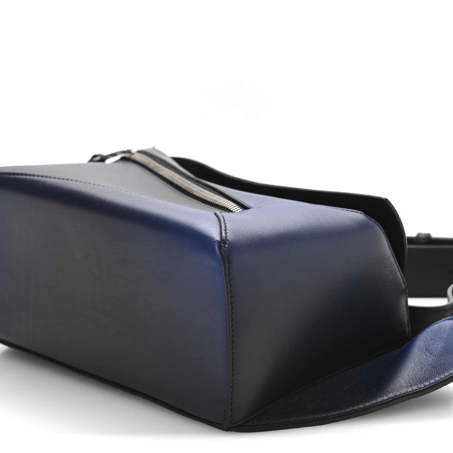 Loewe Calfskin Small Puzzle Bumbag Black Blue 1838514 – FASHIONPHILE