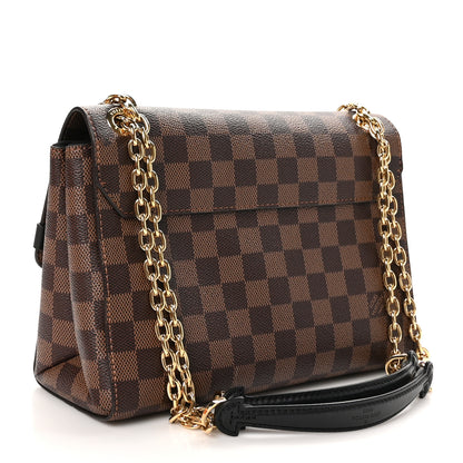 Louis Vuitton Damier Ebene Vavin PM Black 3 of 10
