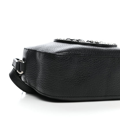 Gucci Pebbled Calfskin Studded Small Soho Disco Bag Black 8 of 10