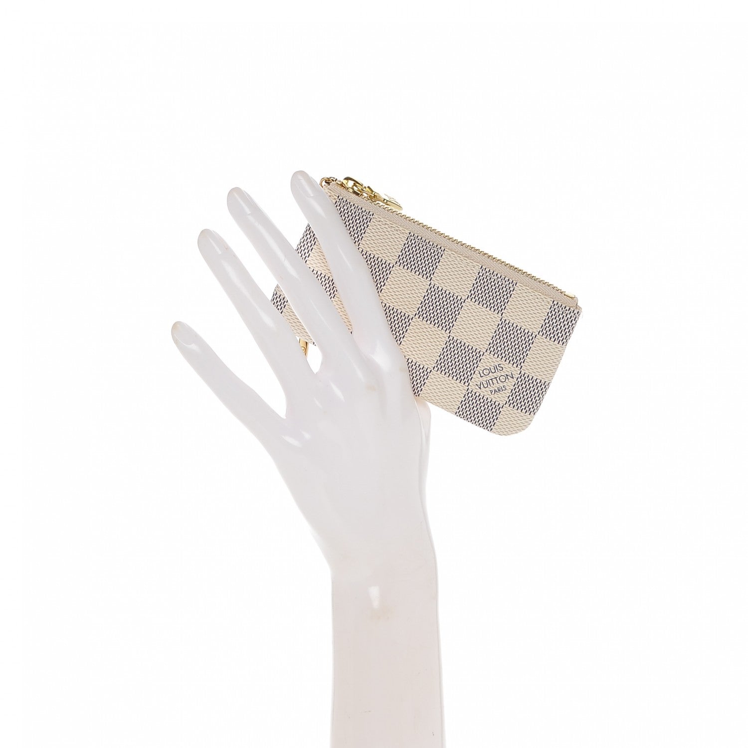 Louis Vuitton Damier Azur Key Pouch 2 of 6