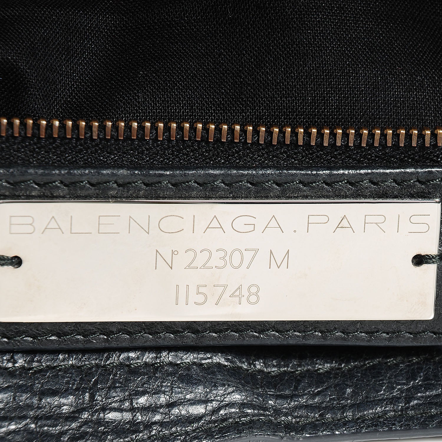 Balenciaga Agneau City Black 10 of 11