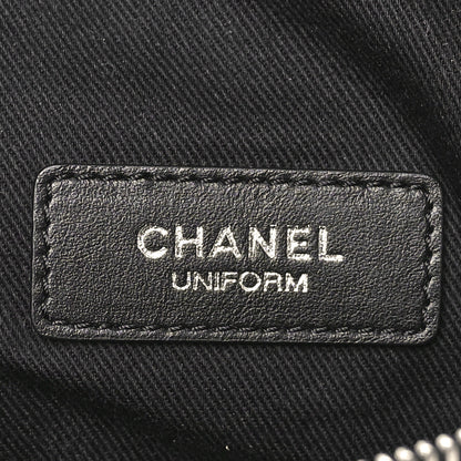 Chanel Calfskin Quilted Waist Belt Bag Black 5 of 9