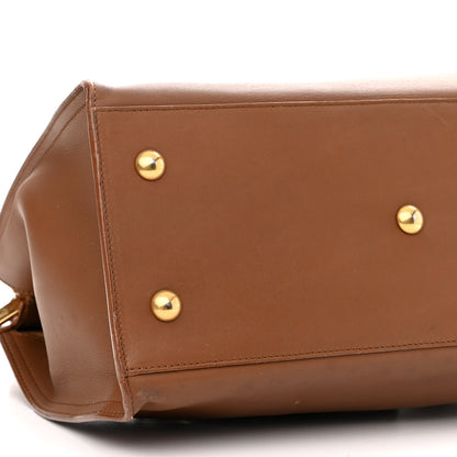 Saint Laurent Calfskin Small Classic Y Cabas Cognac 8 of 18