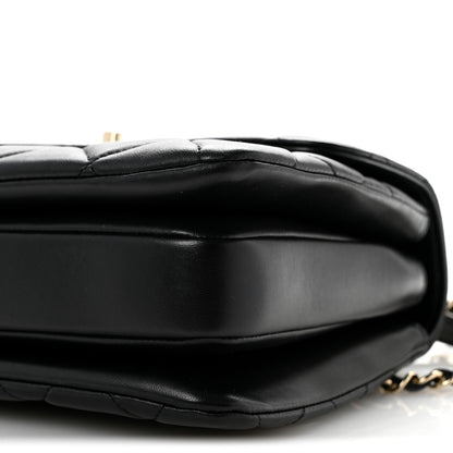 Chanel Lambskin Quilted Small Trendy CC Dual Handle Flap Bag Black 10 of 14
