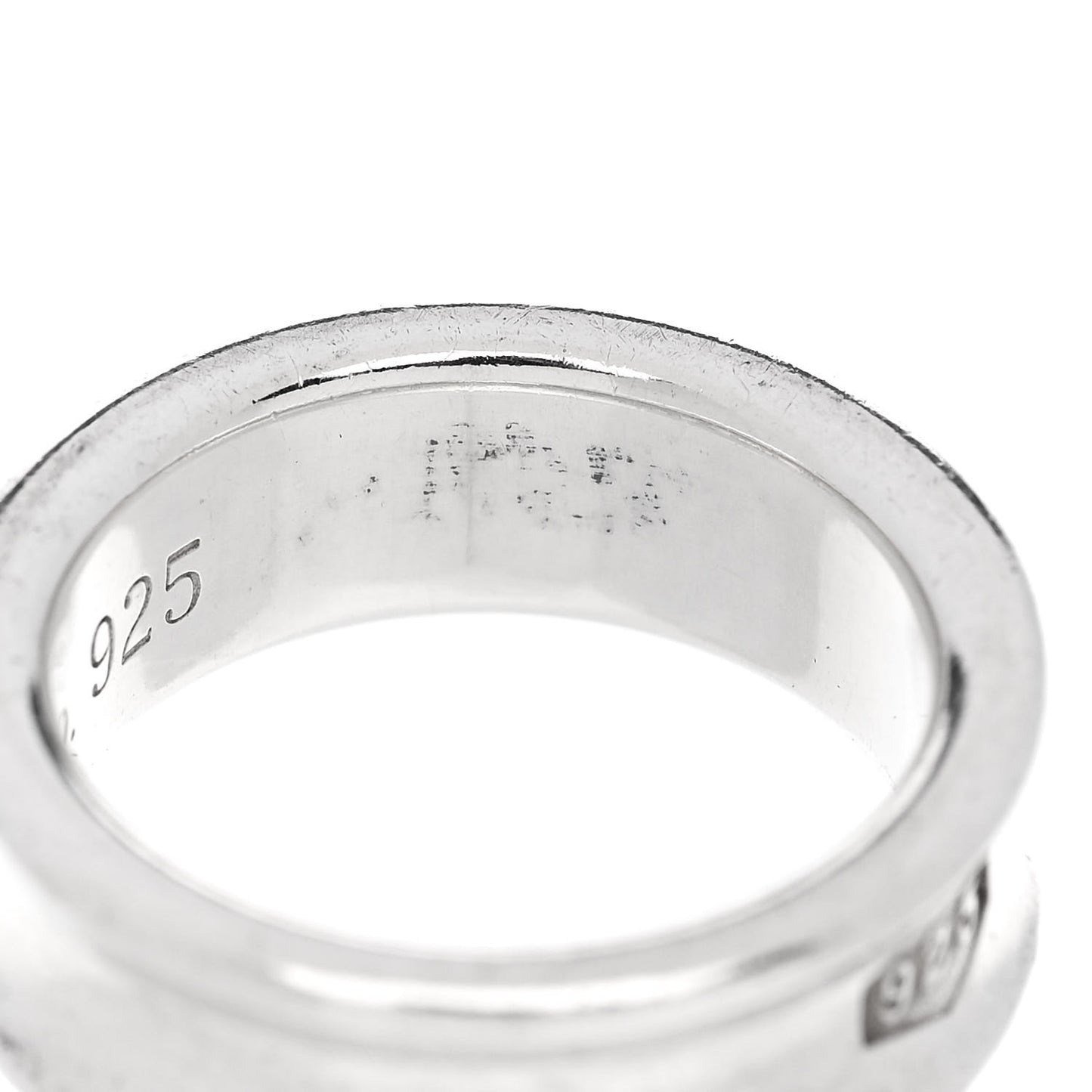 Sterling Silver 1837 Band Ring 49 5
