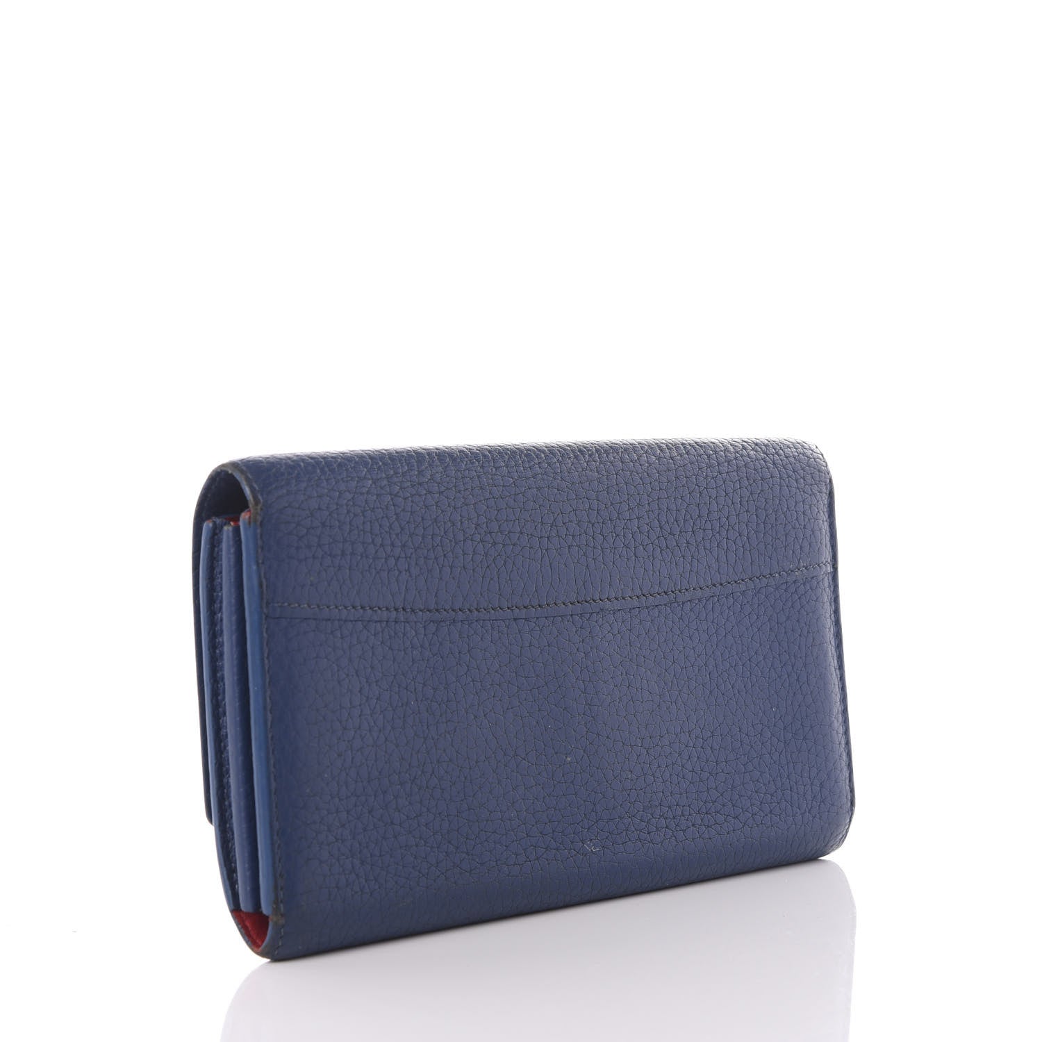 Louis Vuitton Taurillon Capucines Wallet Blue 2 of 10