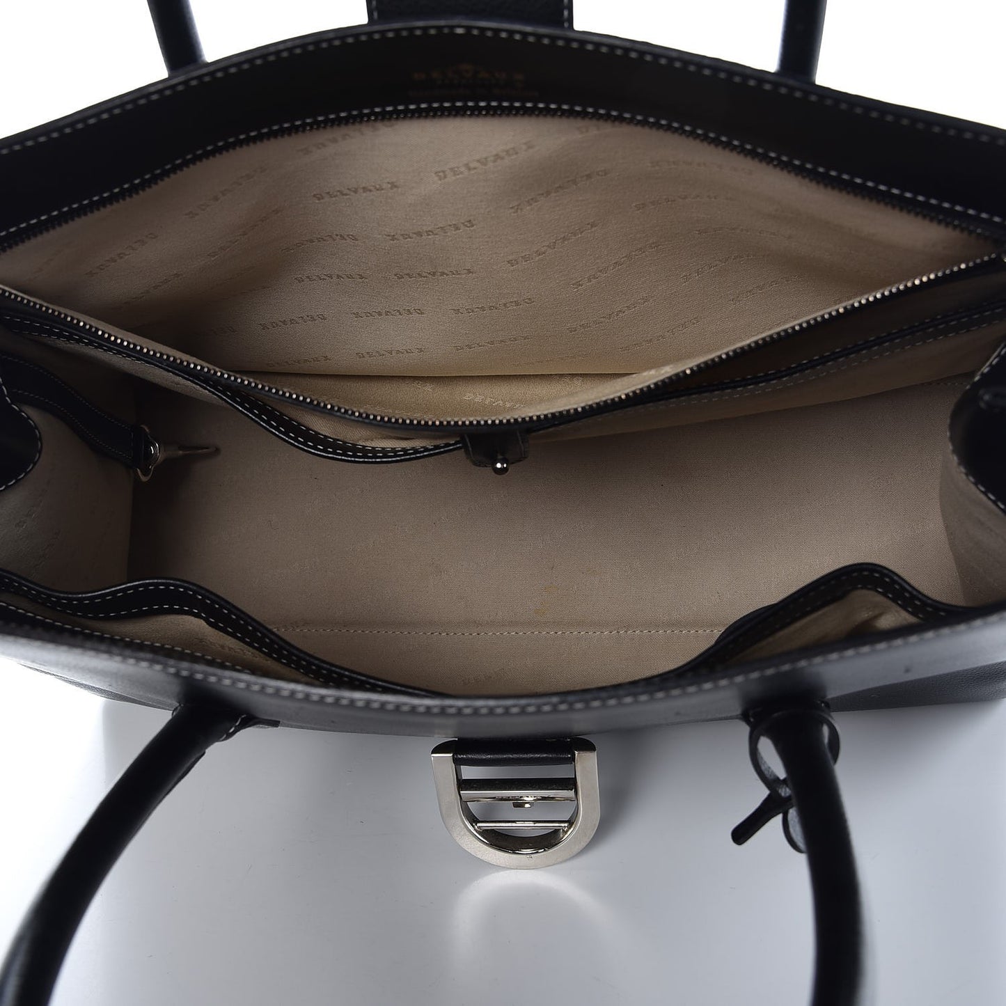 Calfskin Brillant Cabas Black
