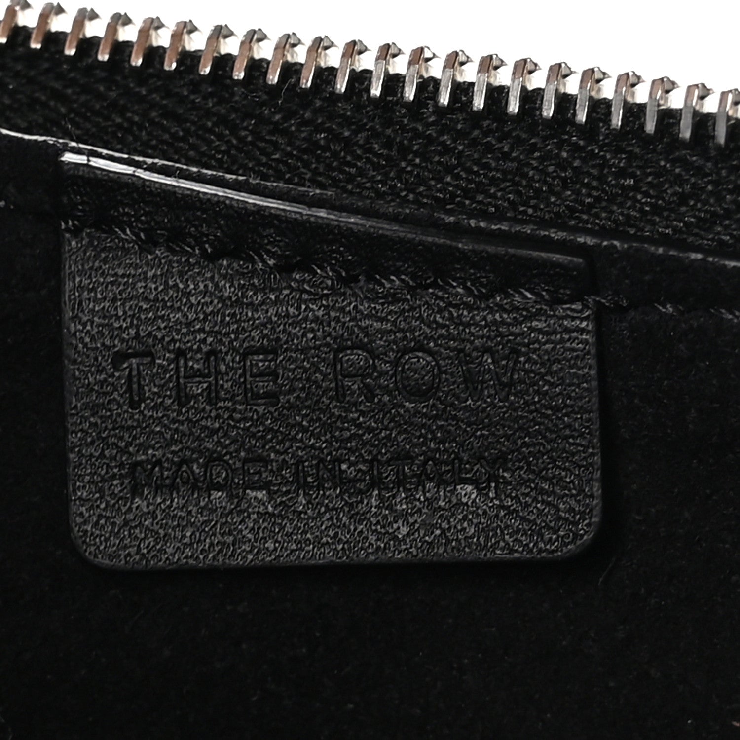 The Row Smooth Calfskin Half Moon Shoulder Bag Black 5 of 9