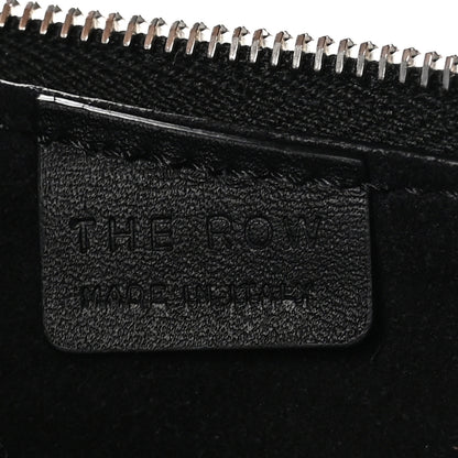 The Row Smooth Calfskin Half Moon Shoulder Bag Black 5 of 9