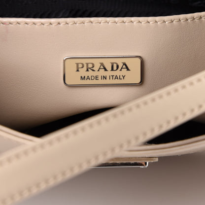 Prada Spazzolato Cleo Shoulder Bag Deserto 6 of 10