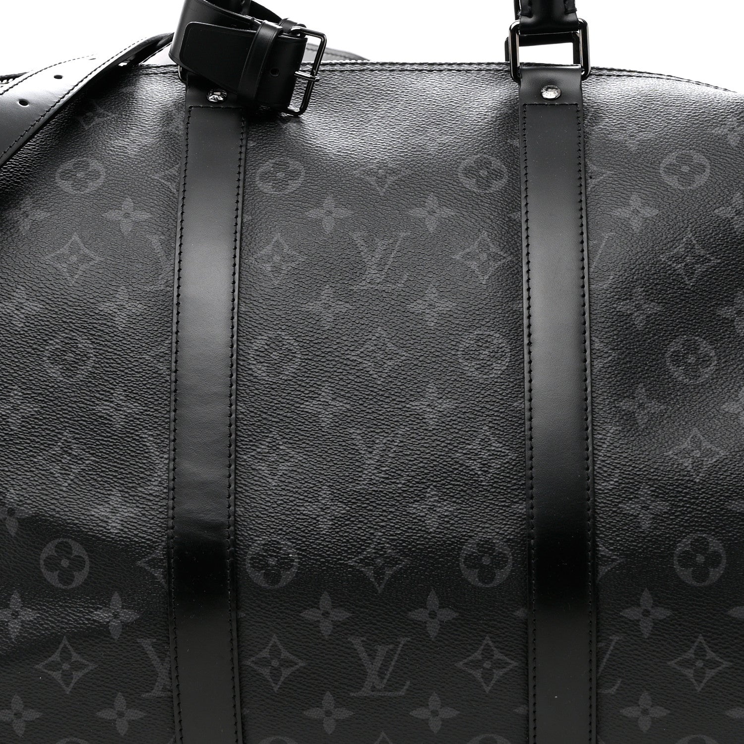 Louis Vuitton Monogram Eclipse Keepall Bandouliere 55 8 of 12