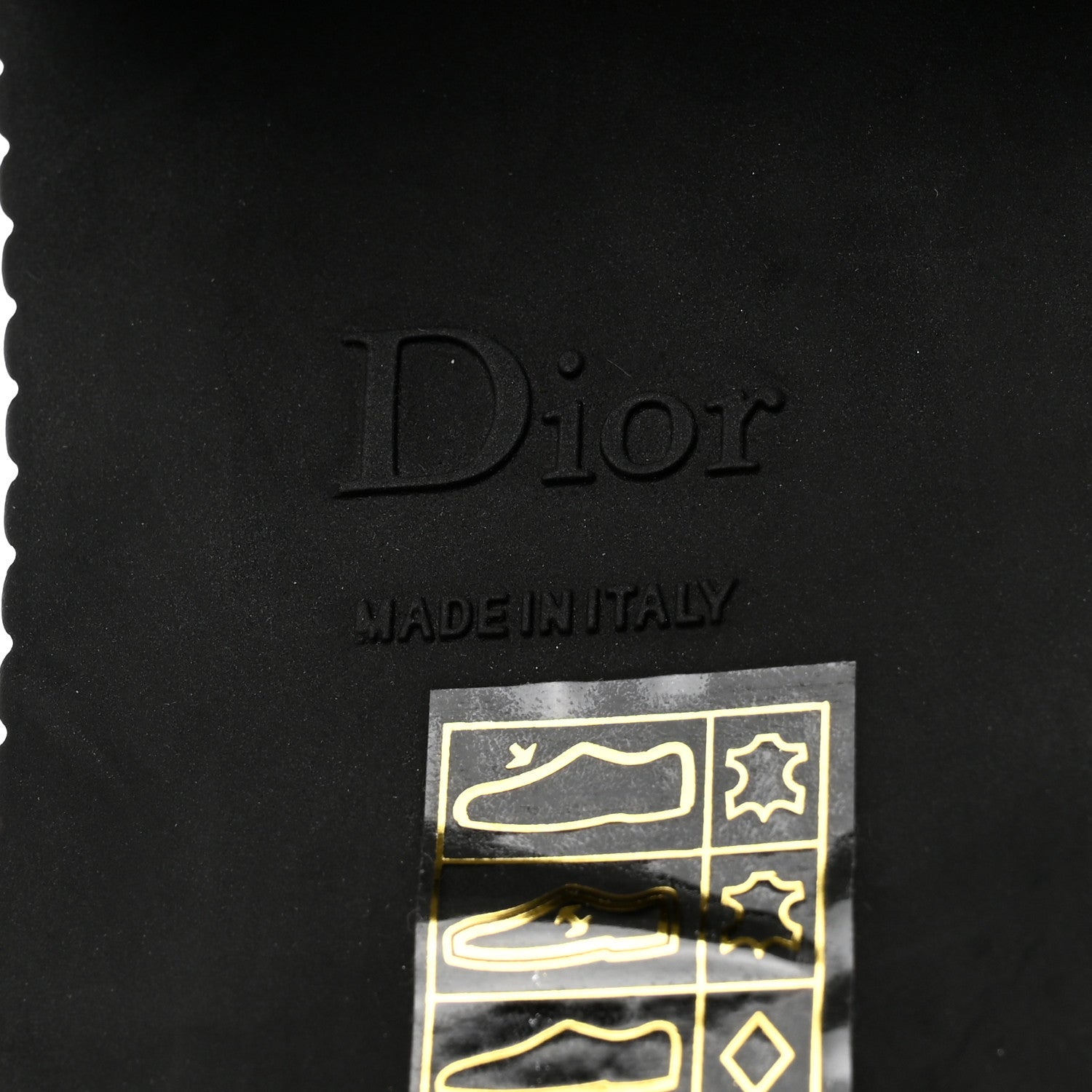 Christian Dior Brushed Calfskin Uniform 30mm Pumps 35.5 Black 8 of 8