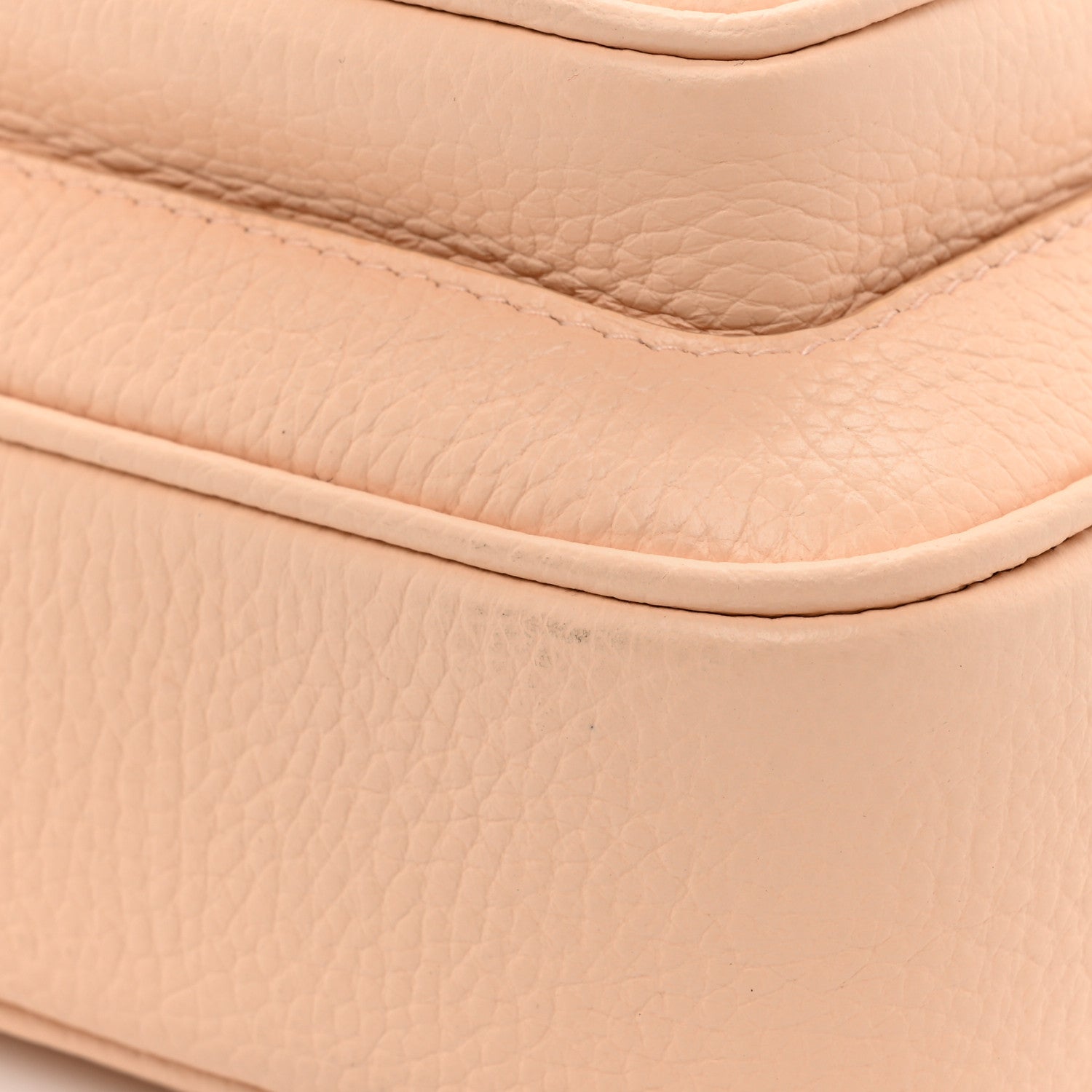 Burberry Grained Calfskin Small Camera Bag Peach Pink 11 of 14