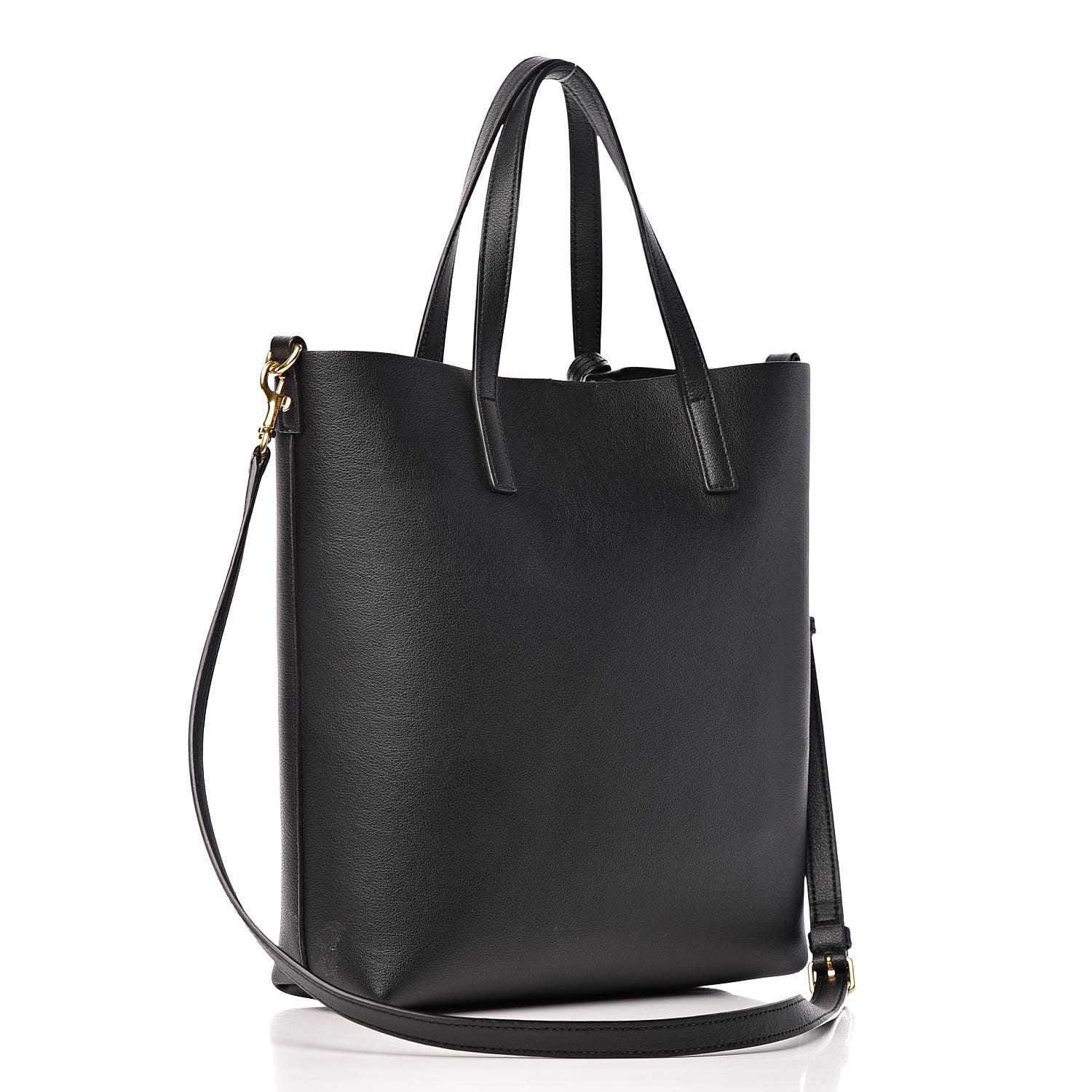 Saint Laurent Calfskin Toy Shopping Tote Black 4 of 15
