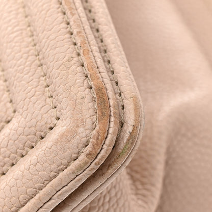 Chanel Caviar Quilted Medium Boy Flap Beige 11 of 12