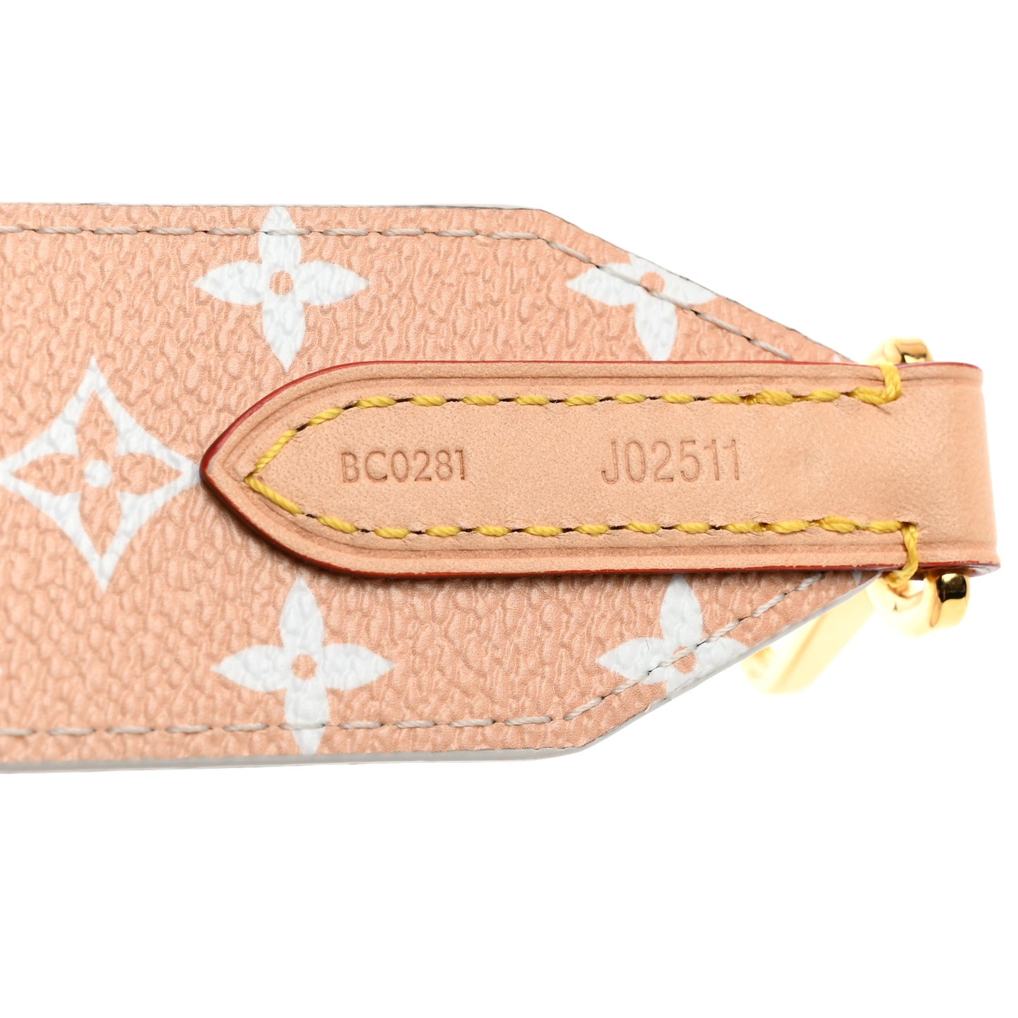 Monogram Giant By The Pool Bandouliere Shoulder Strap Brume