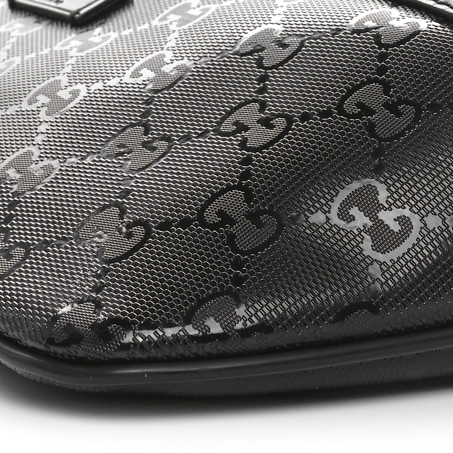 Gucci Imprime Monogram Belt Bag Black 10 of 10