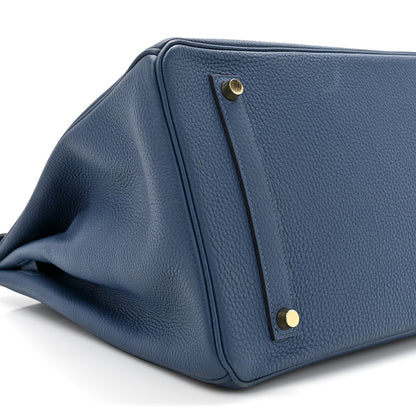 Hermes Togo Birkin 35 Deep Bleu 10 of 17