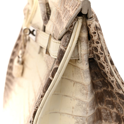 Hermes Matte Niloticus Crocodile Himalaya Birkin 30 Blanc 14 of 15
