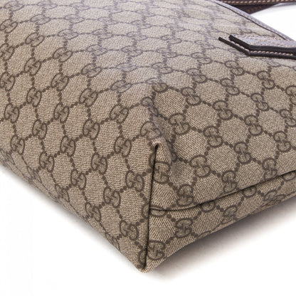 Gucci GG Supreme Monogram Small Joy Tote Dark Brown 4 of 8