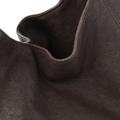 Chanel Distressed Caviar XL Coco Cabas Brown 10 of 11