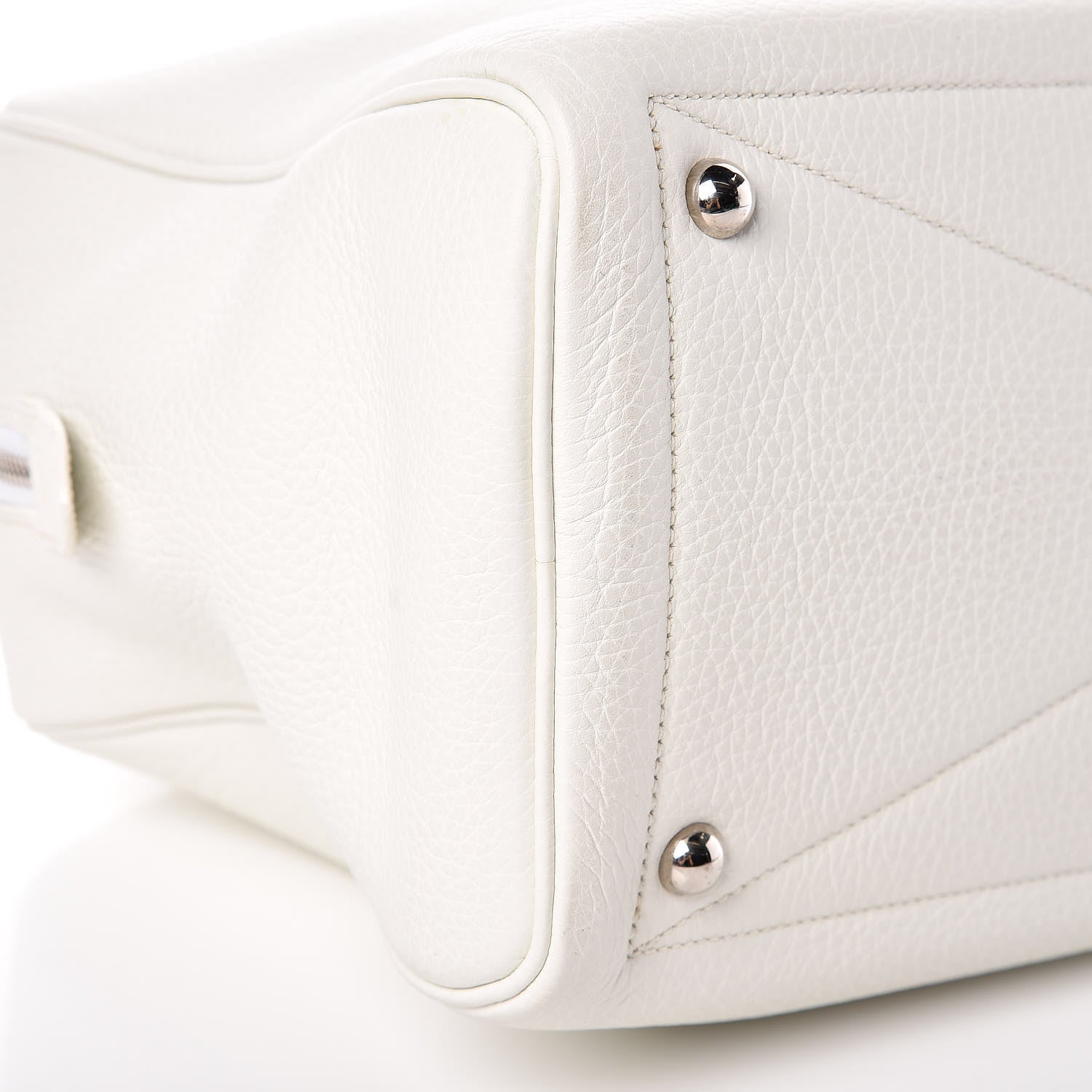 Hermes Taurillon Clemence Victoria II 35 White 14 of 19