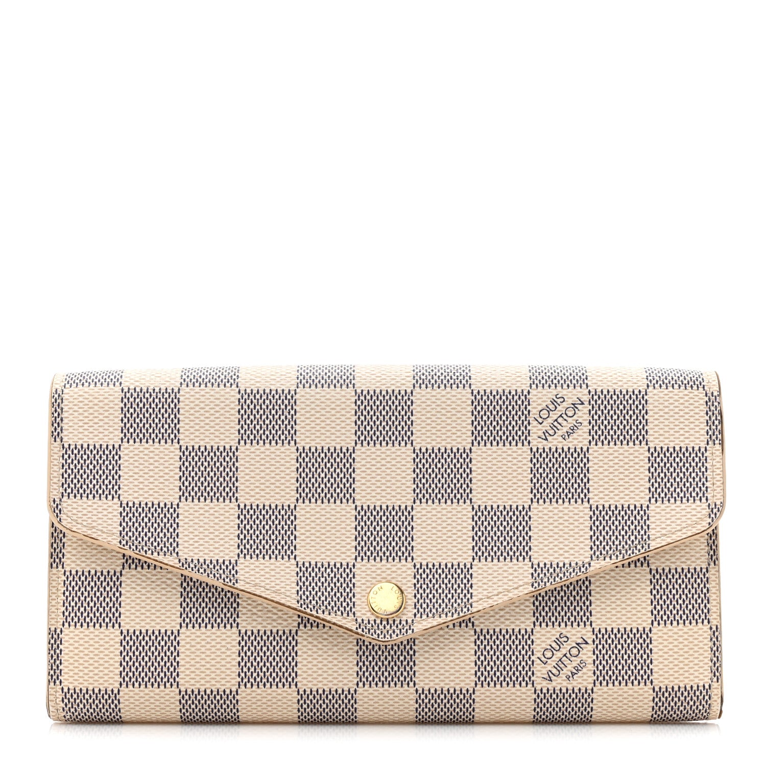 Louis Vuitton Damier Azur Sarah Wallet NM 1 of 14