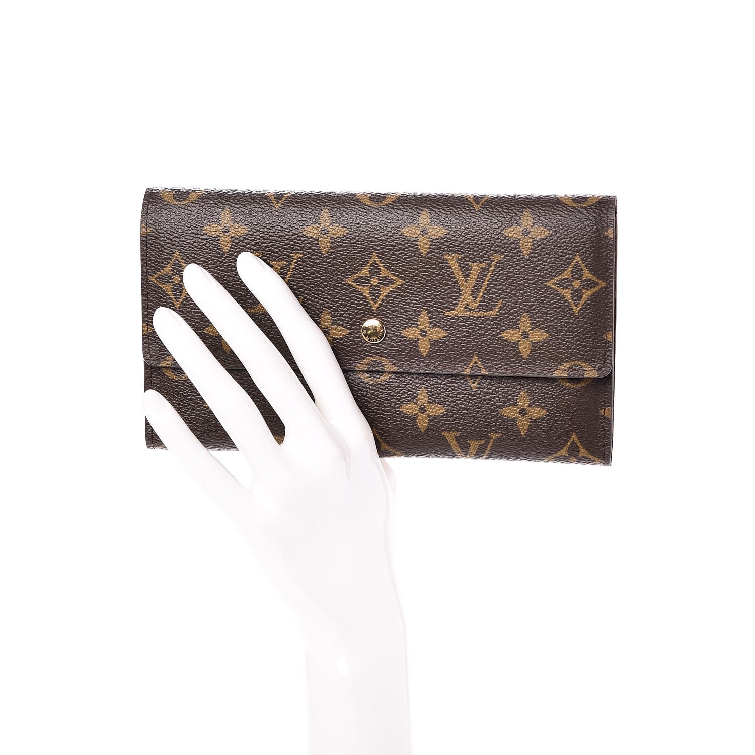 Louis Vuitton Monogram Porte Tresor International Wallet 2 of 7