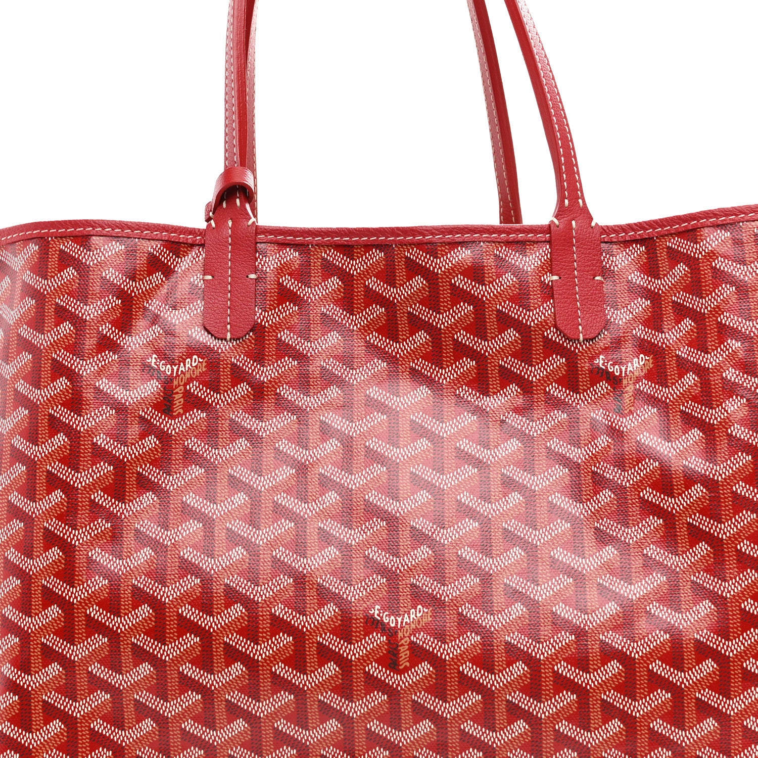 Goyard Goyardine Saint Louis PM Red 9 of 11