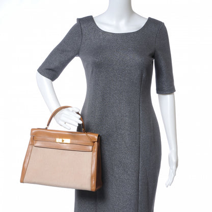 Hermes Toile Box Kelly 32 Gold 2 of 7