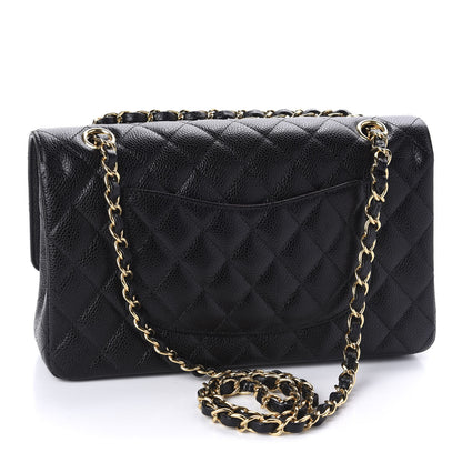 Chanel Caviar Quilted Medium Double Flap Black 4 of 11