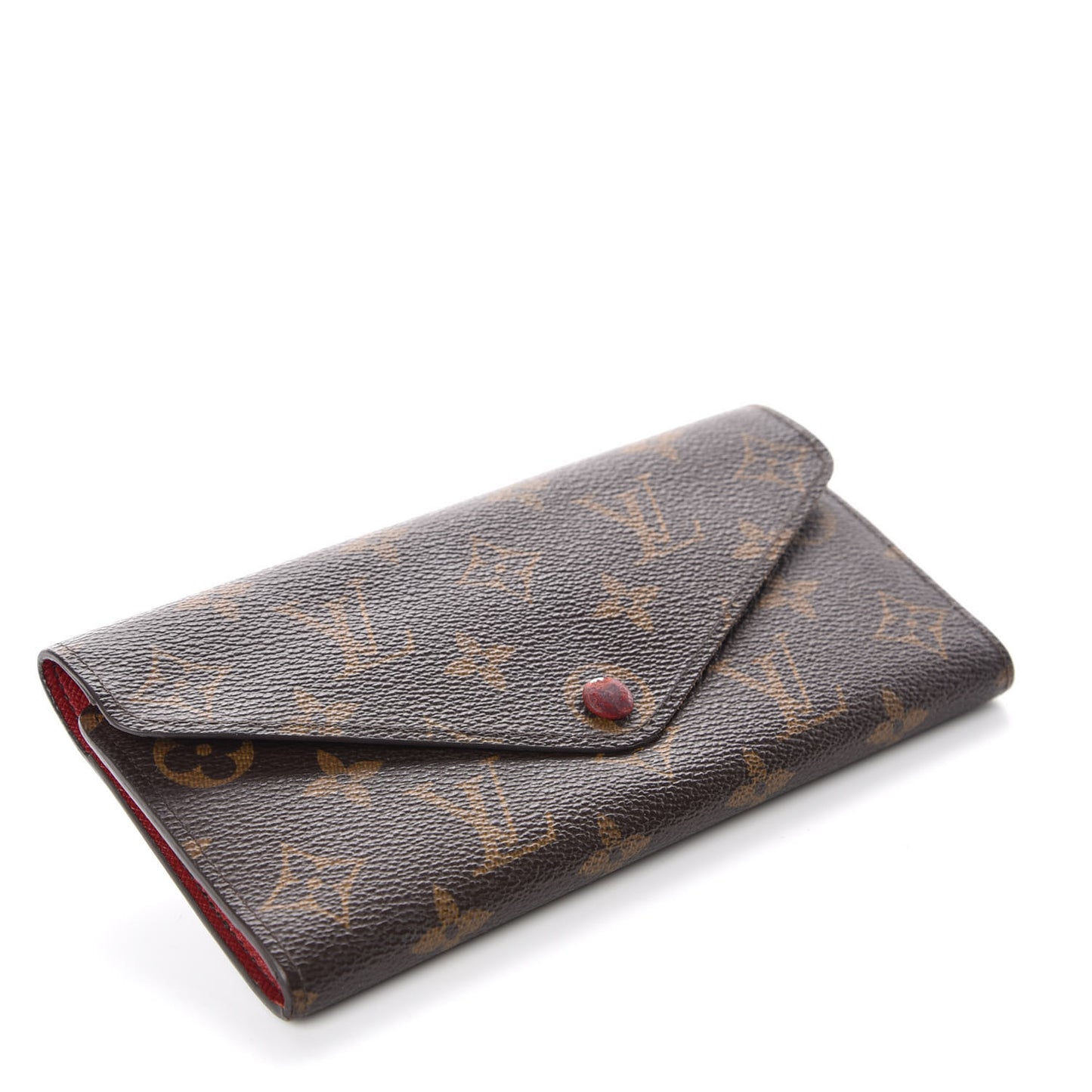 Monogram Josephine Wallet Red