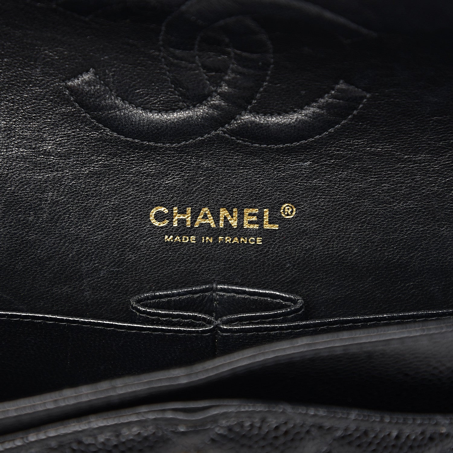 Chanel Caviar Quilted Medium Double Flap Black 5 of 14