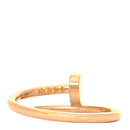 Cartier 18K Yellow Gold Small Juste Un Clou Ring 52 6 3 of 5