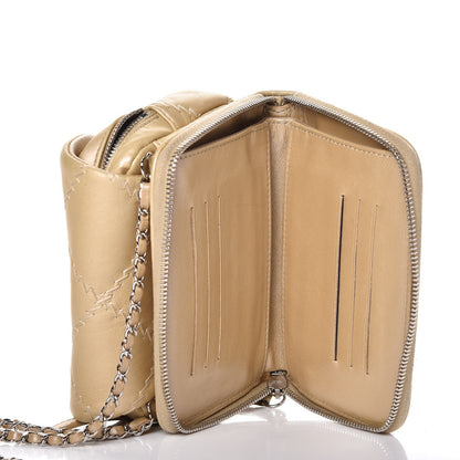 Chanel Calfskin Ultimate Stitch Mini Flap WOC Gold 8 of 8