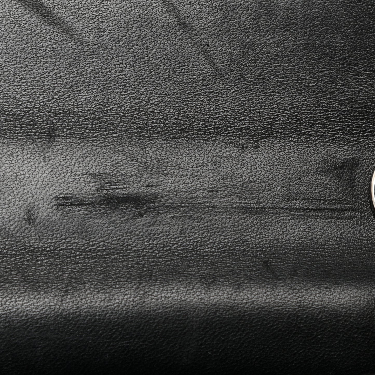 Lambskin Quilted Trendy CC Wallet On Chain WOC Black