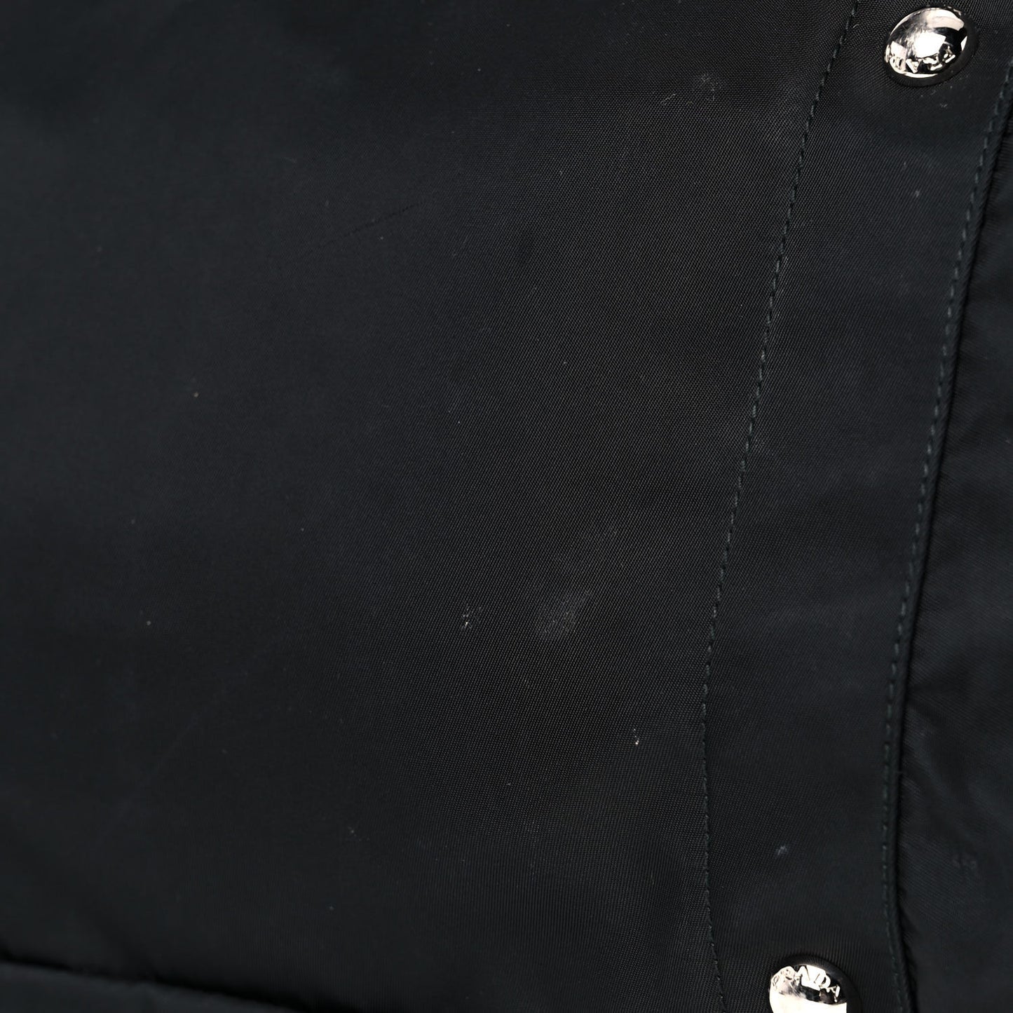Nylon Vela Baby Bag Black