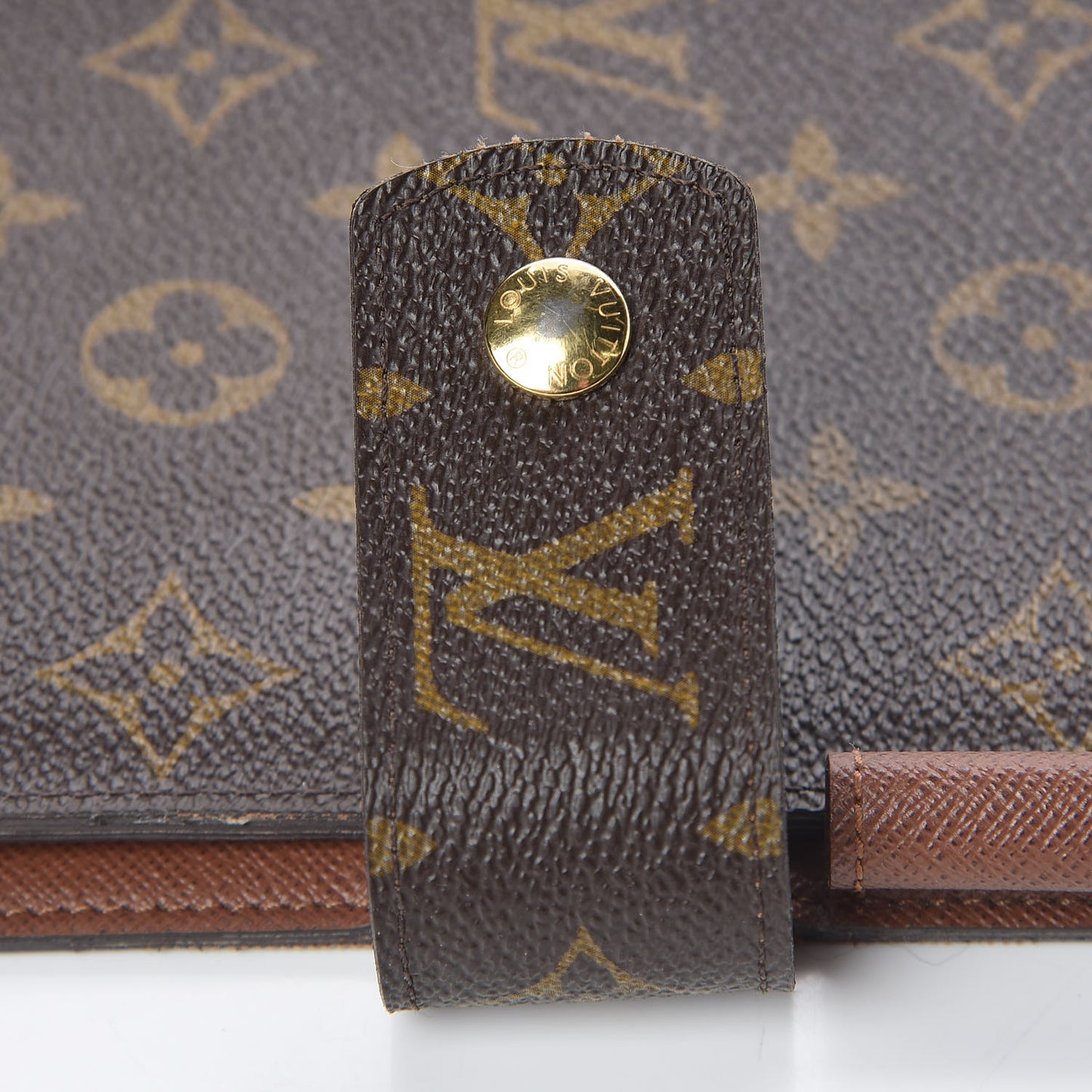Monogram Large Ring Agenda Cover
