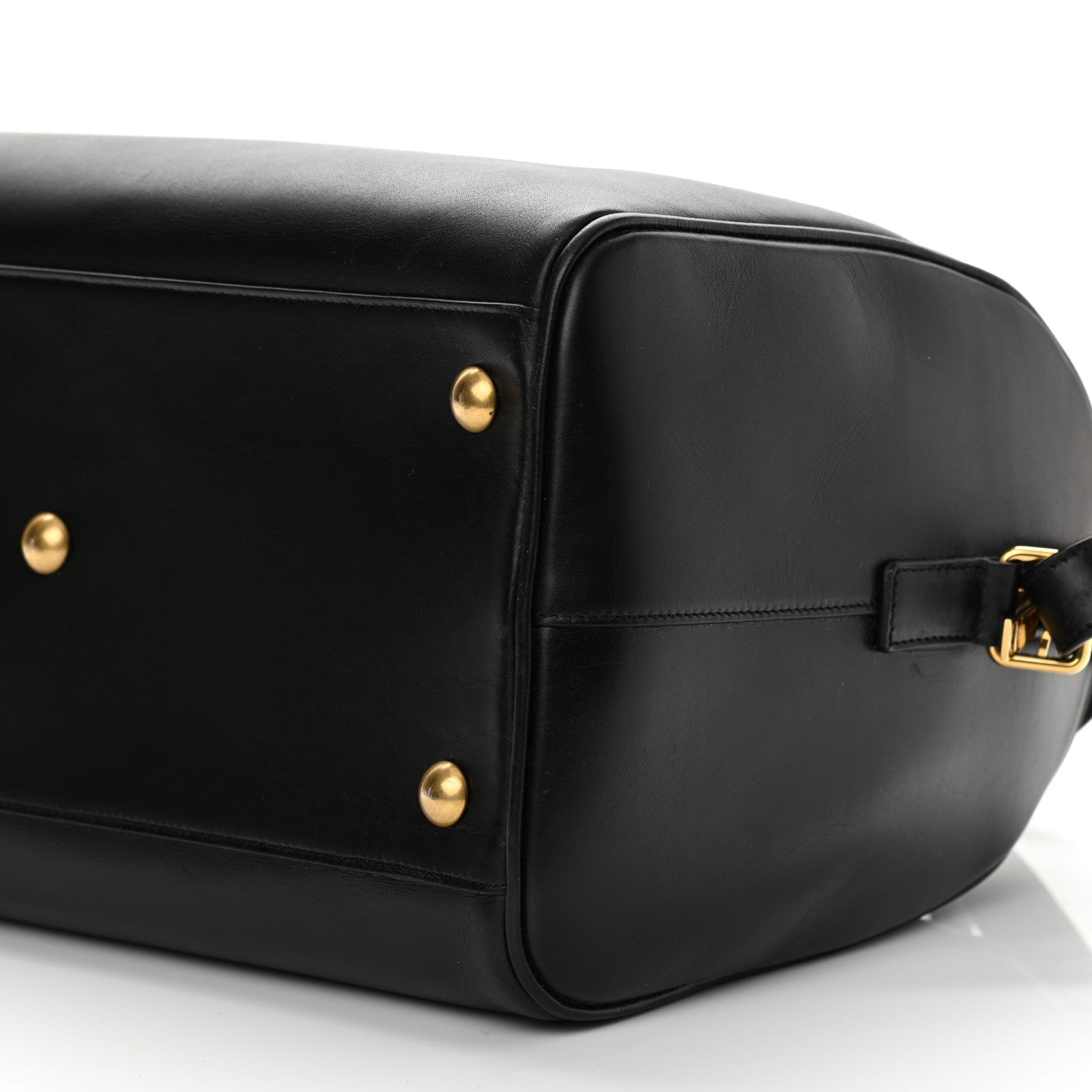 Saint Laurent Calfskin Classic Duffle 6 Black 10 of 11