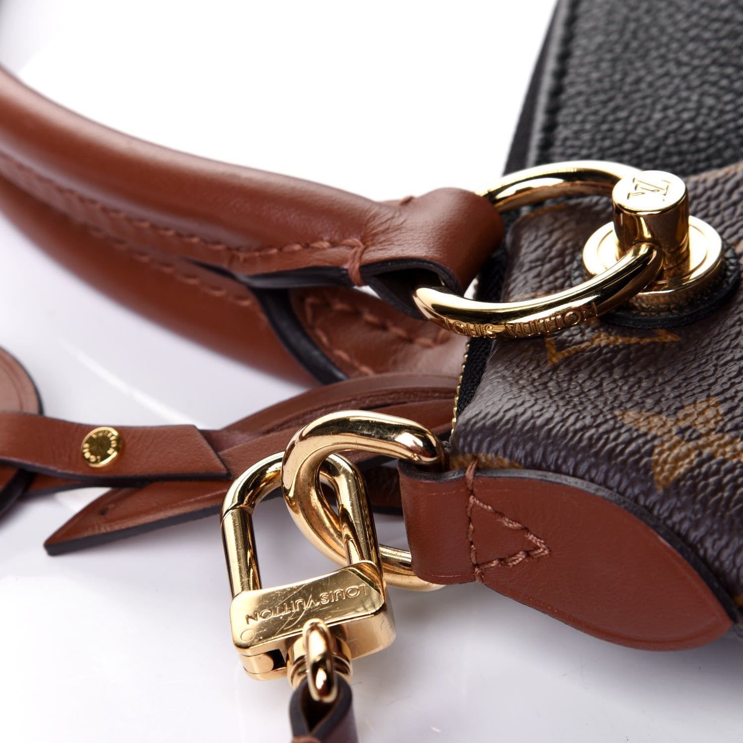 Louis Vuitton Monogram V Tote BB Black 5 of 5