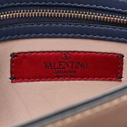 Valentino Garavani Nappa Rockstud Wristlet Clutch Indigo 8 of 13