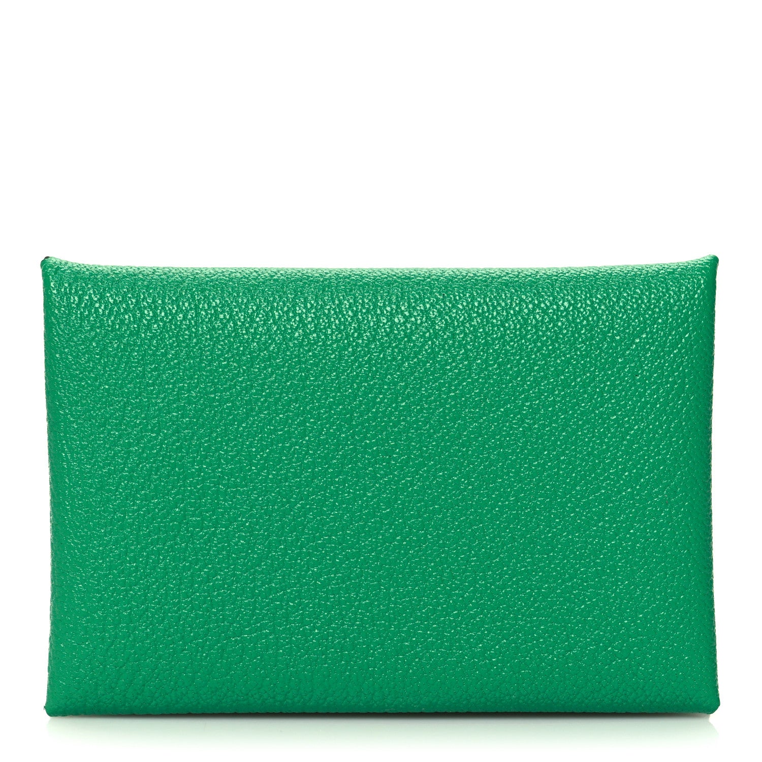 Hermes Chevre Mysore Verso Calvi Duo Card Case Menthe Rose Sakura 1 of 12